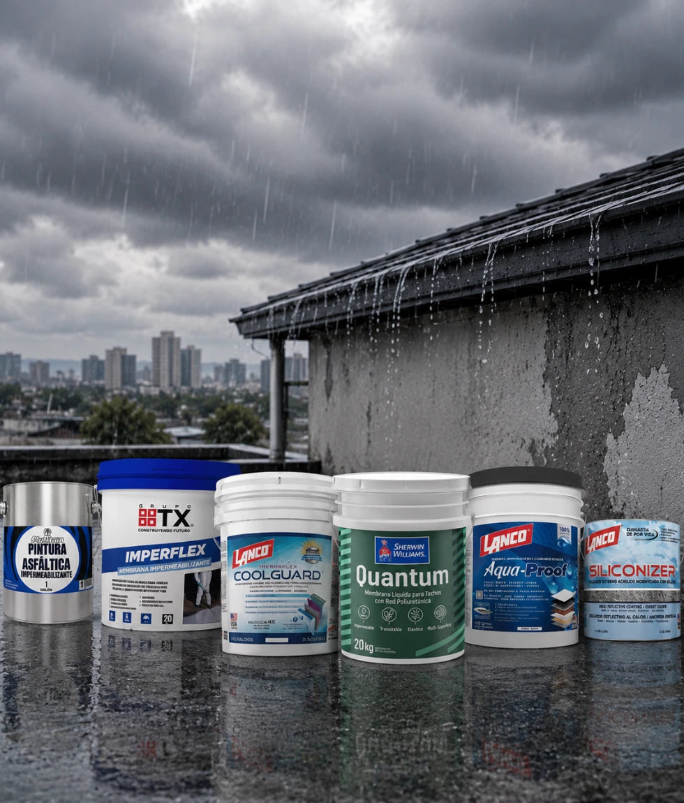 Impermeabilizantes, membranas y pinturas para protección de techos, muros y superficies en Baumart