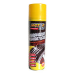 Pack Motorlife con silicona protectora para tablero y renovador de neumáticos, kit de detailing para dar brillo y protección a las superficies del auto.