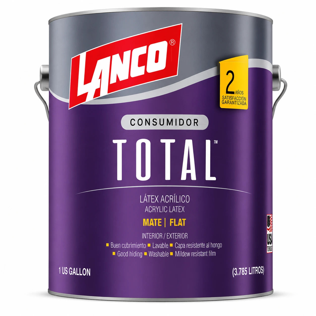 Pintura Látex Acrílico Total Rojo