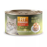Cajas de alimento húmedo Gourmet para gatos, sabor premium con verduras