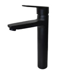Monomando Lavamanos Taumm Alto NOTTE Negro Mate para Lavabo Elevado