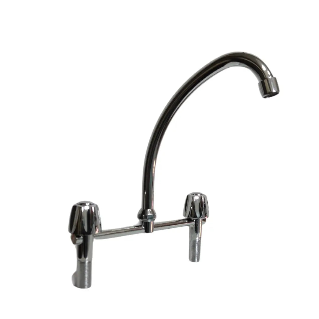 Llave combinada Antonella Alto para lavaplatos.