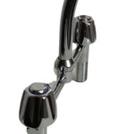Llave combinada Antonella Alto para lavaplatos.