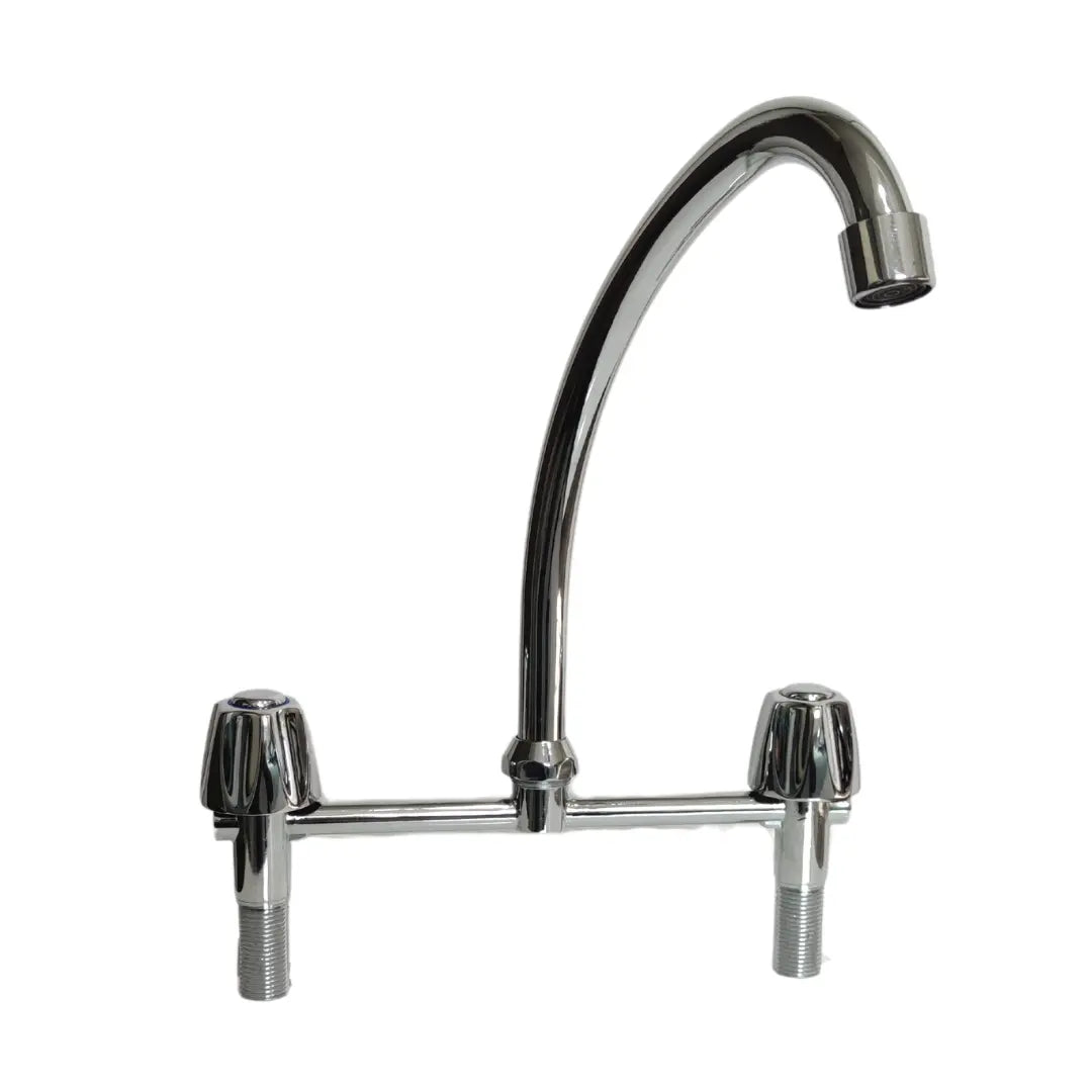 Llave combinada Antonella Alto para lavaplatos.