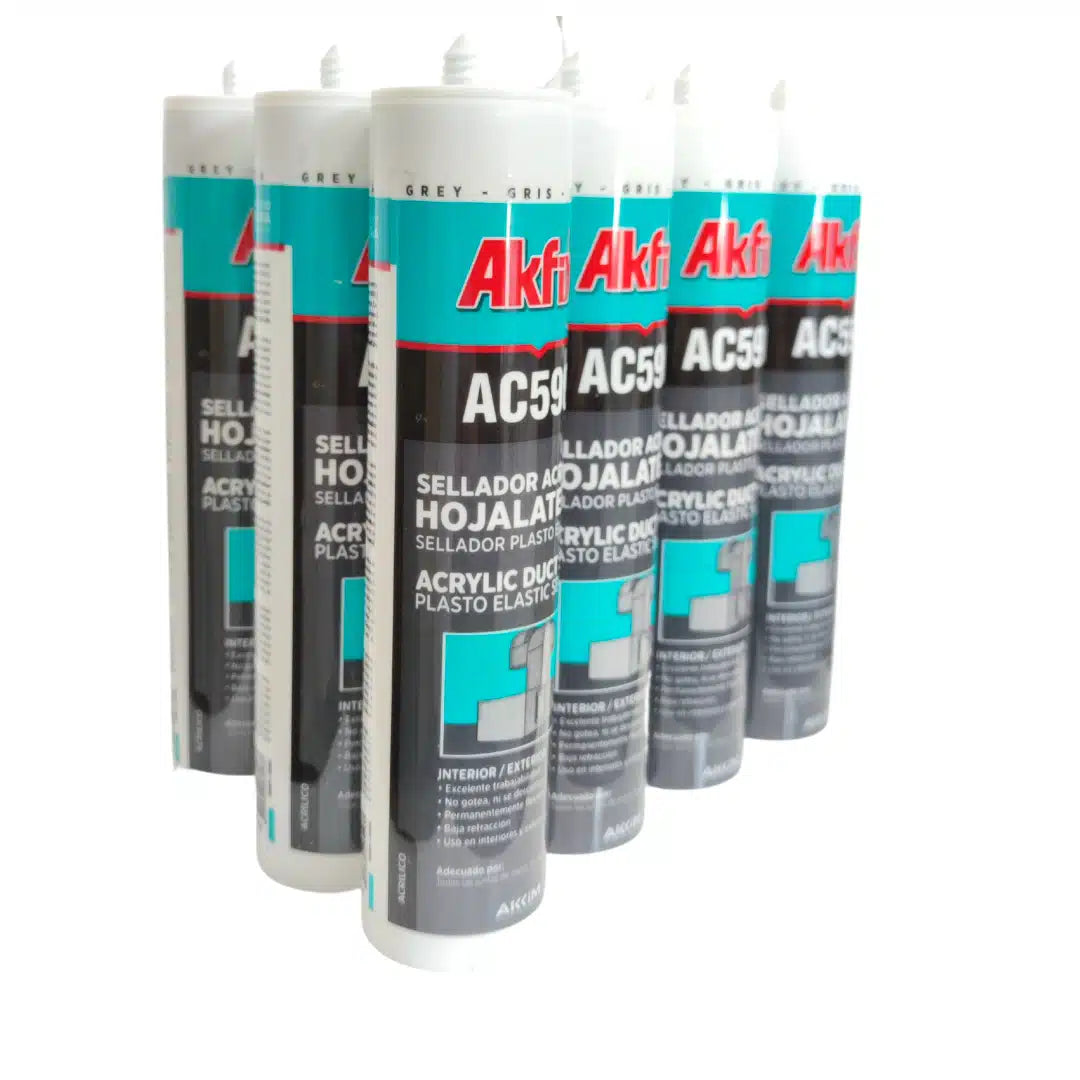 Sellador poliuretano Akfix PU-635 300ml para construcción