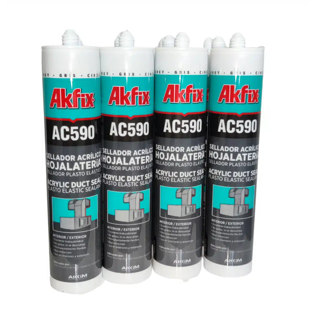 Sellador poliuretano Akfix PU-635 300ml para construcción