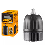 Mandril para taladro inalámbrico Ingco 12V con capacidad de 0.8 a 10mm, repuesto de alta calidad para sujetar brocas.