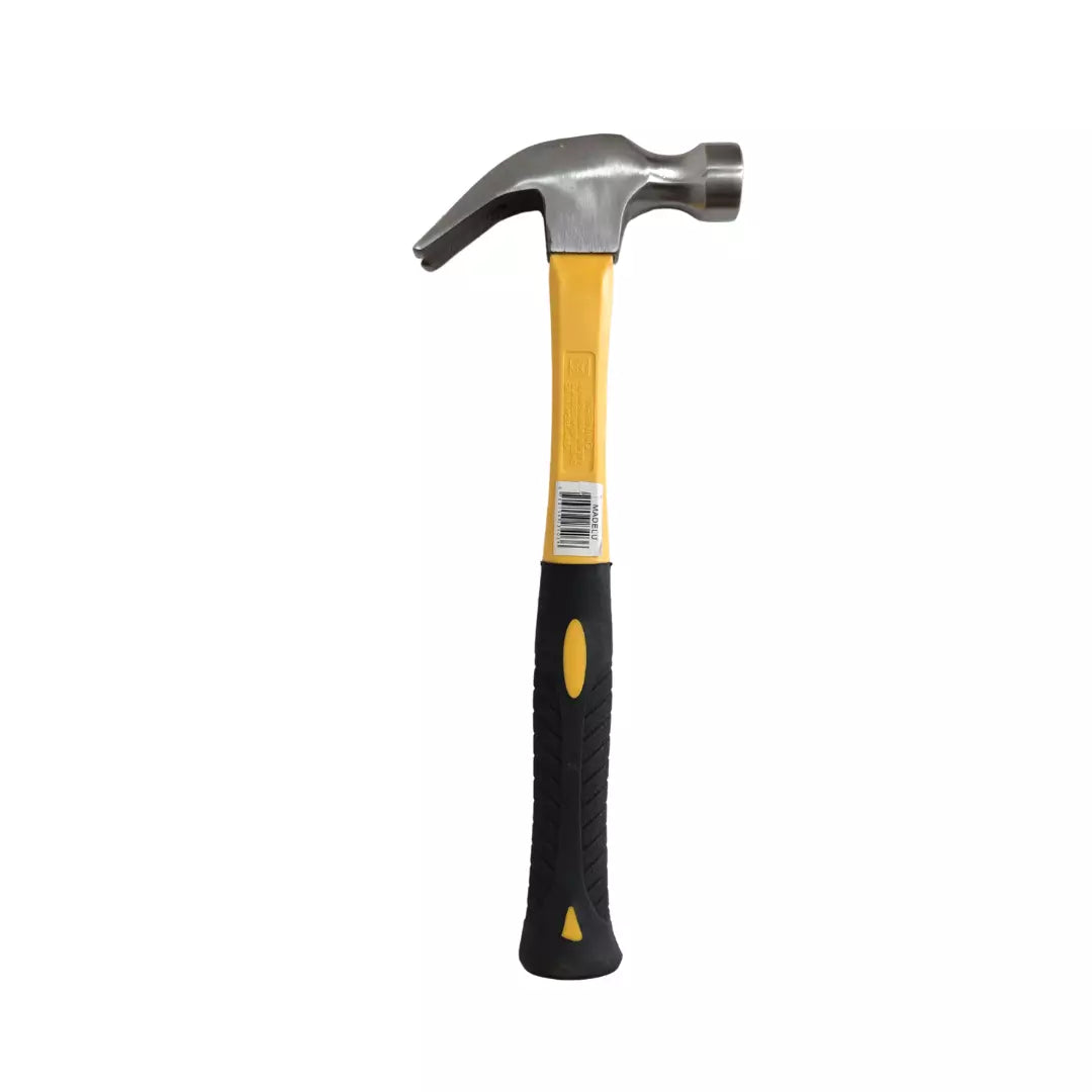 Martillo carpintero de 16oz de acero Inoxcrom, herramienta manual con garra curva para extracción de clavos y uso profesional.