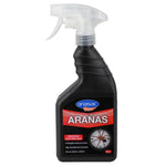 Insecticida Anasac Mata Arañas Plus de 500cc, spray listo para usar para el control efectivo de arañas viuda negra, del rincón y otros arácnidos en interiores.