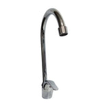 Llave monomando vertical Taumm Colomba para lavaplatos, grifo de cocina de latón cromado con diseño funcional y duradero.