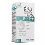 Suspensión oral Paz Pet 60 ml, suplemento natural para calmar el estrés y la ansiedad en perros y gatos por ruidos, viajes y separación.
