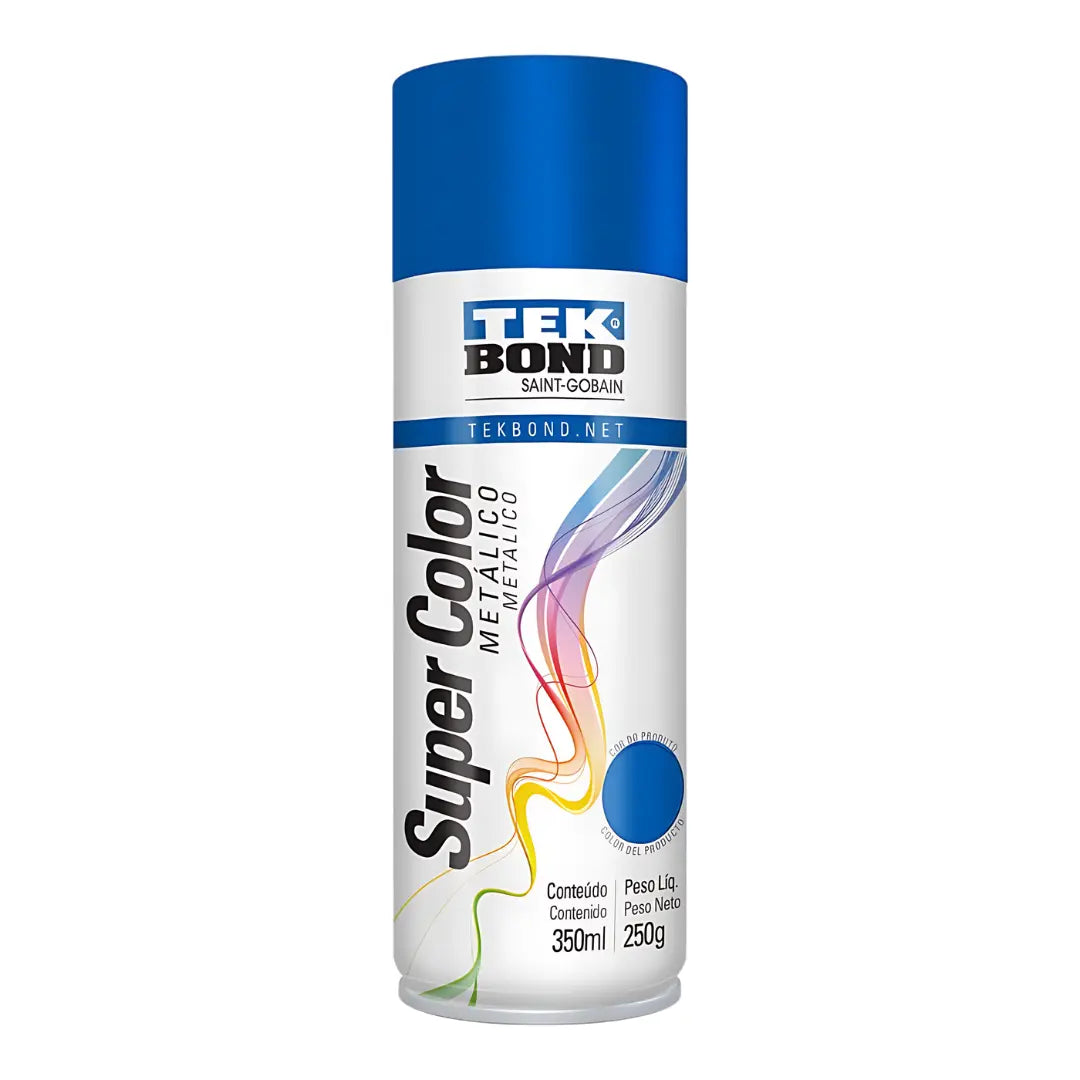 Pintura En Spray Metalizada 350Ml / 250Gr Tekbond