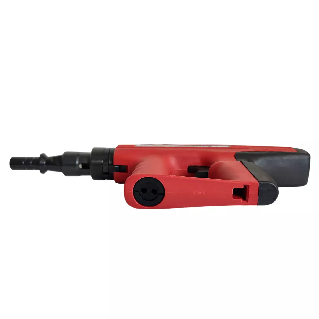 Pistola de impacto para clavos PT-950 a pólvora, calibre 27, con silenciador para fijación en hormigón y acero en construcción profesional.