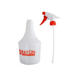 Rociador pulverizador manual Rayun de 1 litro, de color blanco con boquilla roja