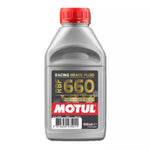 Líquido de freno Motul RBF 660 Factory Line 500ml, fluido DOT 4 de competición con punto de ebullición extremadamente alto para carreras y vehículos de alto rendimiento.