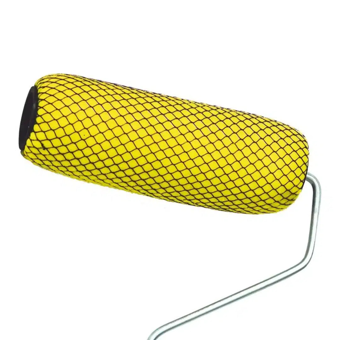 Rodillo texturador de malla Lizcal 18 cm, herramienta de pintura decorativa para crear texturas, relieves y efectos especiales en paredes y techos con pastas y masillas.