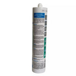 Caja de 24 cartuchos de sellador acrílico pintable Tekbond de 280ml, color blanco, para el sellado y reparación de paredes