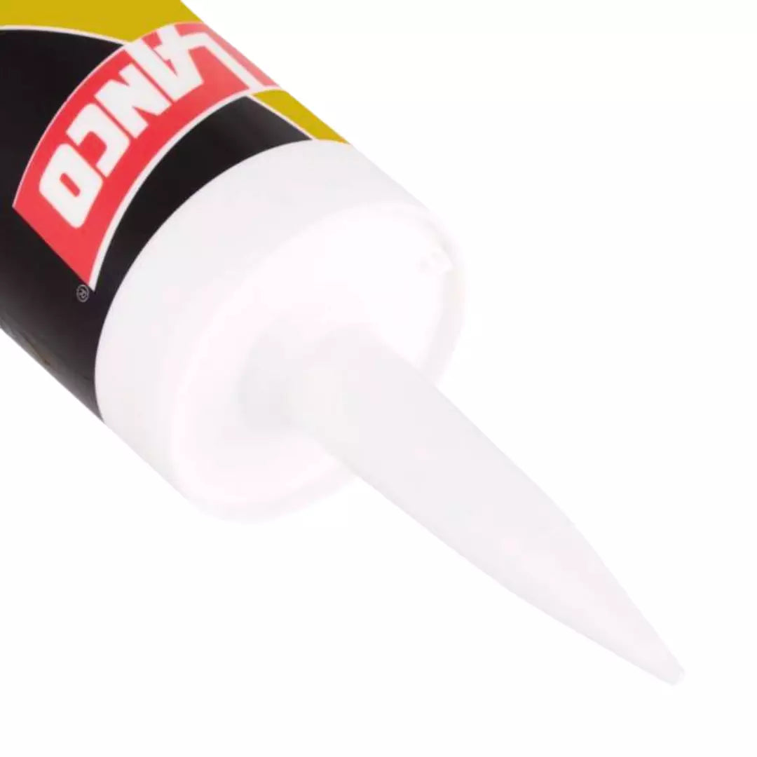 Pack de 6 tubos de sellador acrílico Lanco pintable para rellenar juntas y grietas