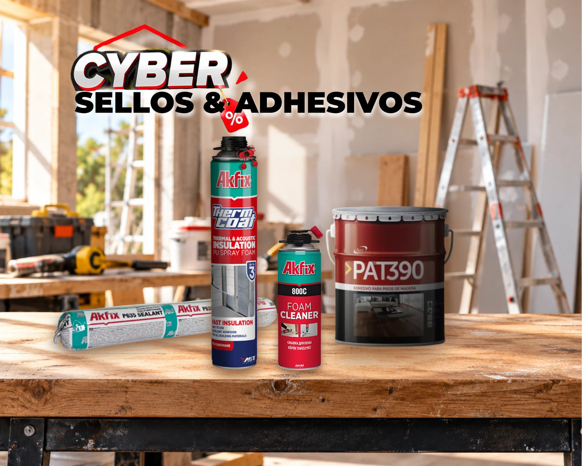 Selladores y adhesivos para construcción, reparación y uso profesional en Baumart