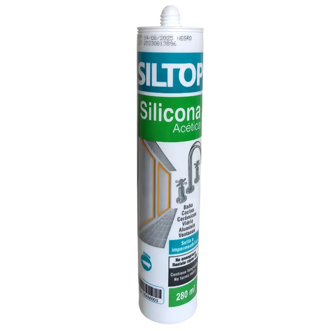 Silicona SILTOP 280ml para sellado de juntas y uniones