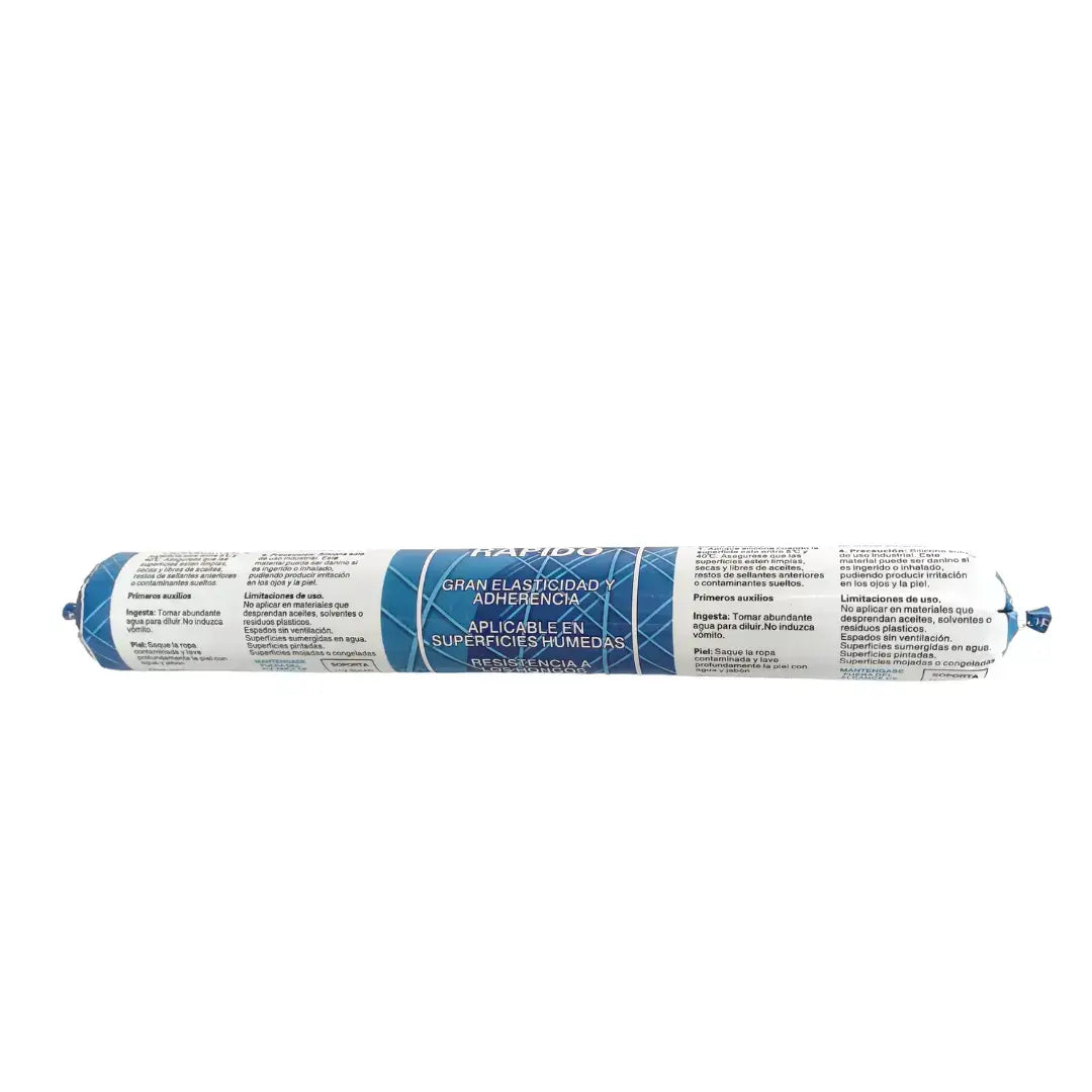 Silicona estructural 600ml para adhesión rápida y resistente