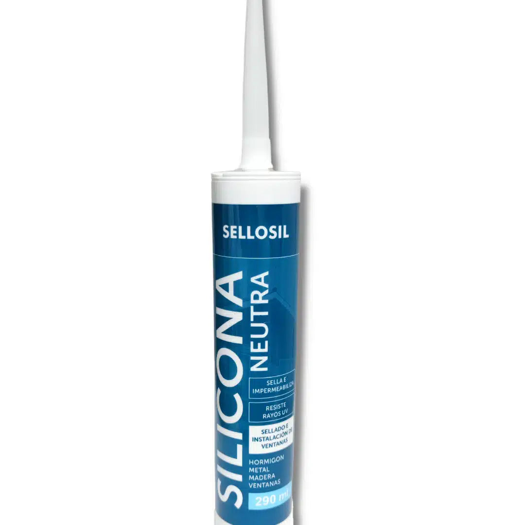 Silicona Sellosil transparente para sellado limpio y duradero