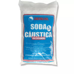 Soda cáustica en escamas Dideval 1kg para destapar cañerías y desagües