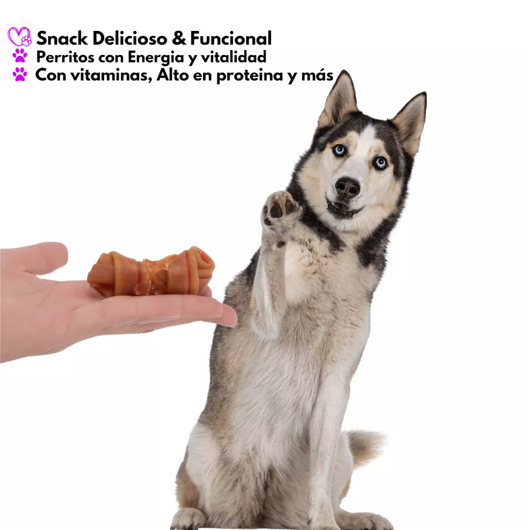 Snack para perros Sunibonies pollo con vitaminas y minerales