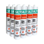 Silicona gris Siltop 12 unidades para sellado de goteras