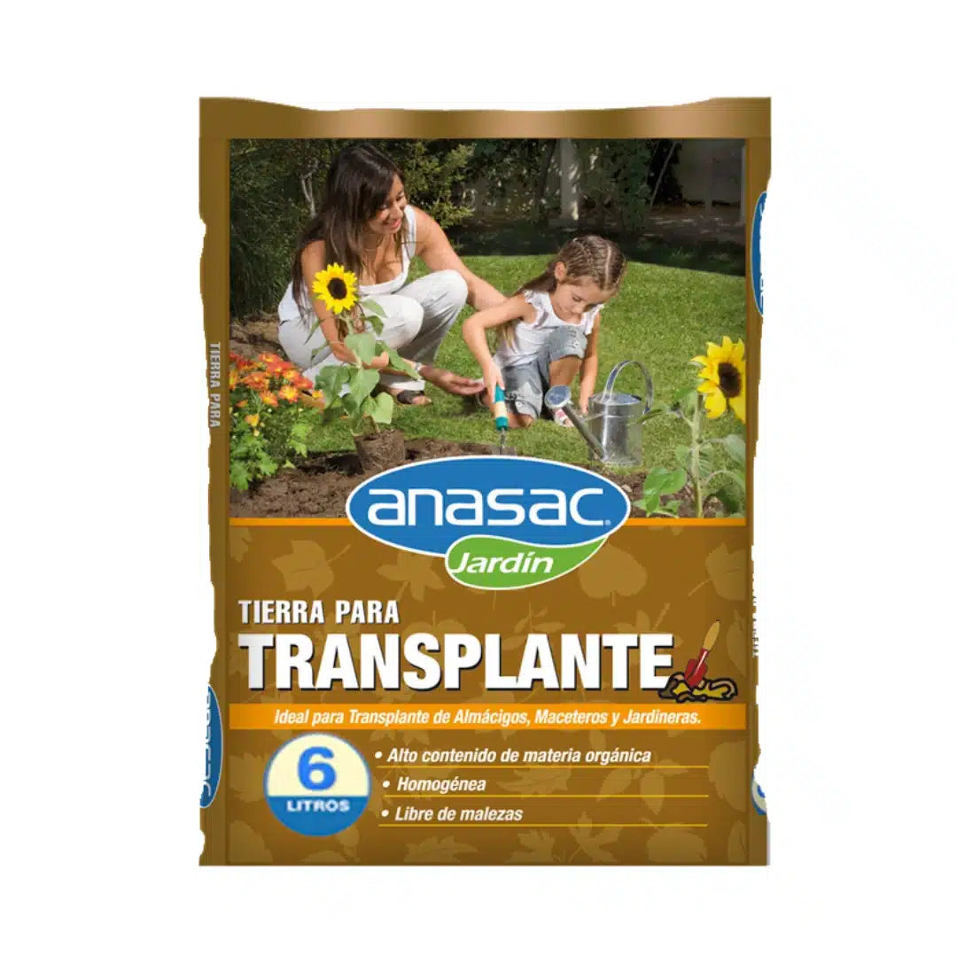 tierra para trasplante, Anasac, productos anasac, tierra para trasplantar, tierra para trasplantar plantas