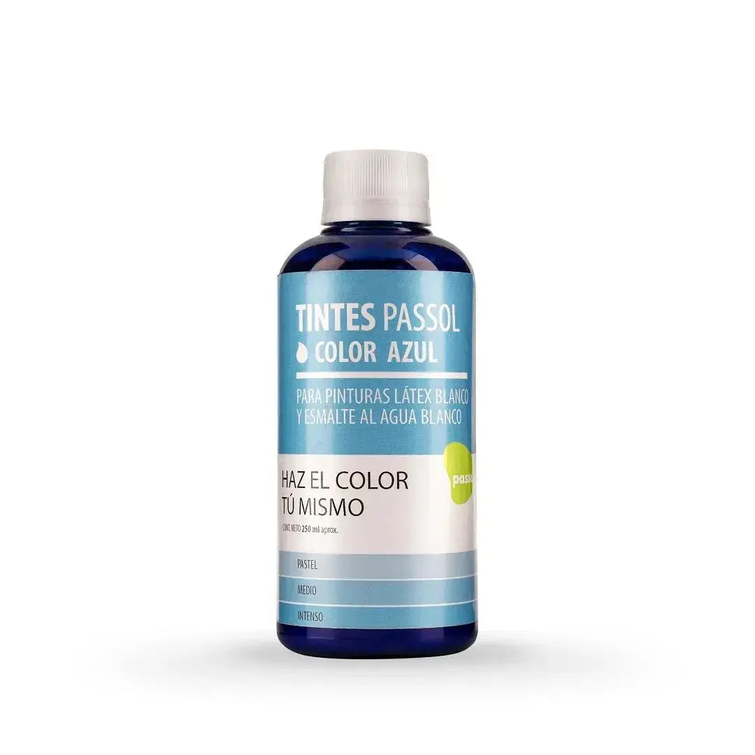 Tinte Passol Azul Concentrado Universal para Pinturas 250 ml