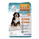 Sabanilla absorbente Fit Formula 90x60 cm (30 unidades) para perros, ideal para entrenamiento de cachorros y protección de pisos en el hogar.